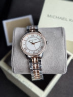 Michael Kors Women's Lauryn Three-Hand Two-Tone Stainless Steel Watch Mk3979