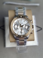 FOSSIL Men Bannon Multifunction Quartz Two-Tone Stainless Steel Watch BQ2707
