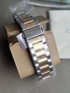 FOSSIL Men Bannon Multifunction Quartz Two-Tone Stainless Steel Watch BQ2707