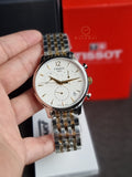 TISSOT Men’s Quartz Swiss Made Stainless Steel White Dial 42mm Watch T063.617.22.037.00