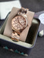 Fossil Bq1561 Womens Watch Rose Gold Casing Rose Gold Dial Quartz Watch