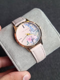 Ted Baker Ladies Watch 36mm Dial Quartz Watch Pink Leather Strap