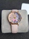 Ted Baker Ladies Watch 36mm Dial Quartz Watch Pink Leather Strap