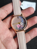 Ted Baker Ladies Watch 36mm Dial Quartz Watch Pink Leather Strap