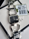 Gucci Women’s Swiss Made Quartz Stainless Steel Black Dial 32mm Watch YA125406