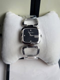 Gucci Women’s Swiss Made Quartz Stainless Steel Black Dial 32mm Watch YA125406