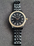 Ted baker Ladies Watch Black Dial Rose Gold Bezel 38mm Dial Quartz Watch