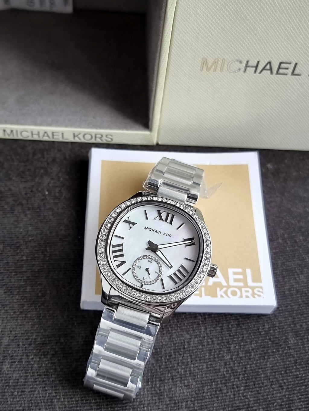 Michael Kors Sage Quartz White Dial Ladies Watch MK4807