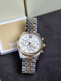 MICHAEL KORS Lexington Chronograph White Dial Men's Watch MK8344