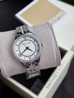 MICHAEL KORS  Lauryn Crystal Mother of Pearl Dial Ladies Watch Item No. MK3900