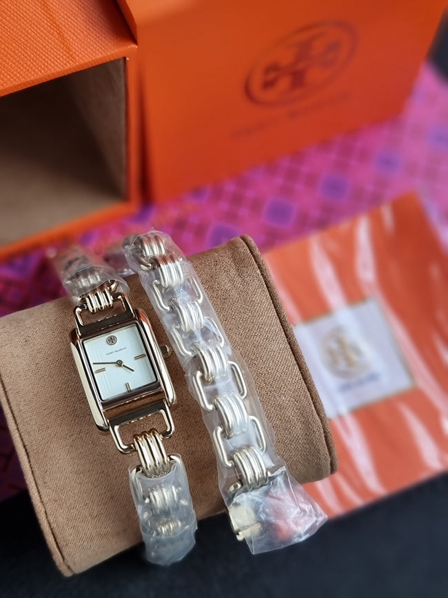 TORY BURCH  Mini Eleanor Quartz White Dial Ladies Watch Item No. TBW1067 Main Image
