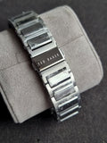 Ted baker Gents Watch Black Dial Silver Casing Silver Chain Quartz Watch