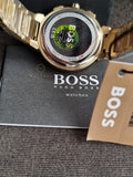 Hugo Boss Women’s Quartz Gold Stainless Steel Blue Dial 38mm Watch 1502677