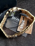 HUGO BOSS Stainless Steel Analog Gold Dial Women's Watch-1502715