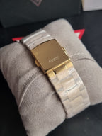 Guess Men’s Quartz Gold Stainless Steel Gold Dial 42mm Watch GW0542G2