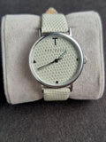 Ted baker Women Stainless Steel White Leather Strap Quartz Watch