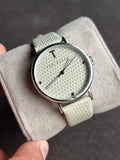 Ted baker Women Stainless Steel White Leather Strap Quartz Watch