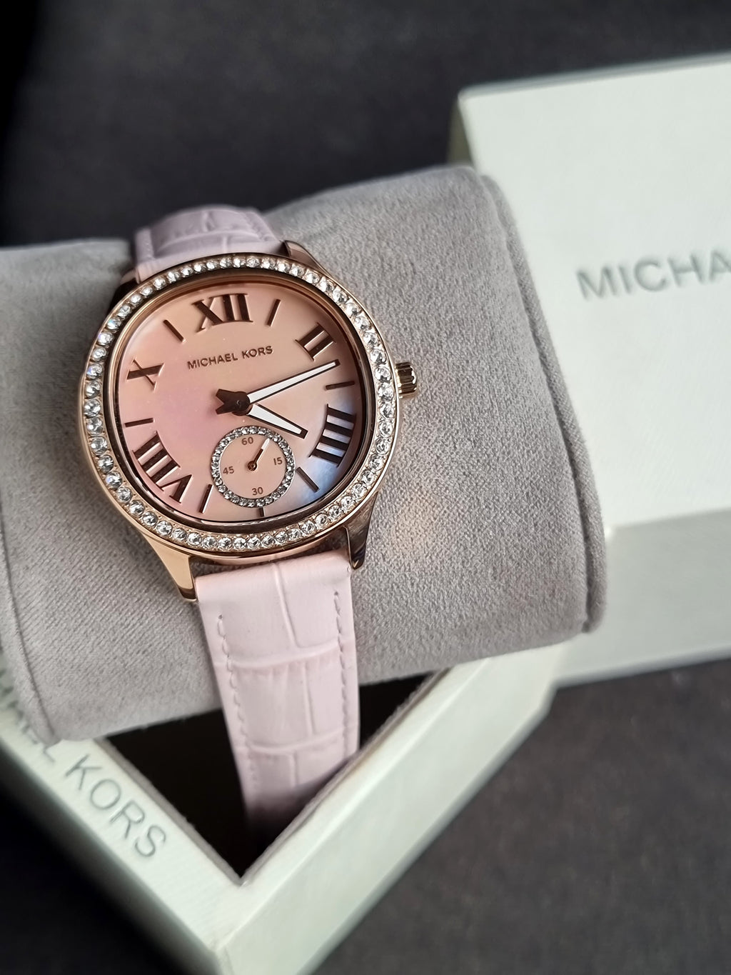 MICHAEL KORS  Sage Pave Mother of Pearl Dial Ladies Watch MK4820