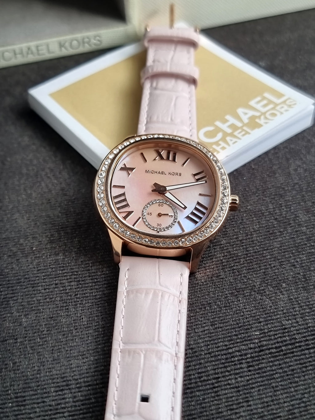 MICHAEL KORS  Sage Pave Mother of Pearl Dial Ladies Watch MK4820