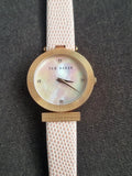 Ted baker Ladies Watch Pink Dial Pink Leather Strap Quartz Watch