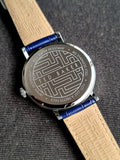Ted baker Blue Leather Strap Blue Dial Quartz Watch