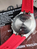 Maurice Lacroix Aikon Beach Volley Vikings Limited Edition Red Dial Red Rubber Strap Watch for Men - AI1018-SS001-530-6