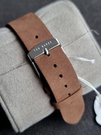 Ted Baker Brown/White Logo Watch - BKPLTF206 40mm