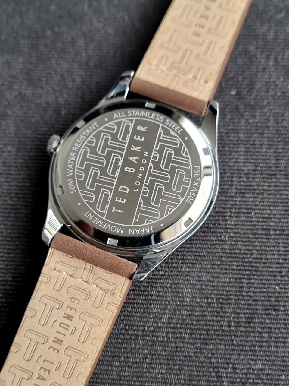Ted Baker Brown/White Logo Watch - BKPLTF206 40mm