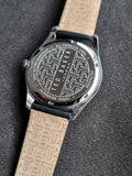 Ted baker Gents Watch Dial Color Black Leather Strap Quartz Watch