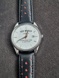 Ted baker Black Leather Strap White Dial 40mm Dial Quartz Watch