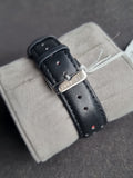 Ted baker Black Leather Strap White Dial 40mm Dial Quartz Watch
