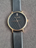 Ted baker Ladies Watch Black Dial Rose Gold Casing Quartz Watch