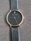 Ted baker Ladies Watch Black Dial Rose Gold Casing Quartz Watch