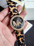 MICHAEL KORS Parker Quartz Crystal Black Dial Ladies Watch  MK4723