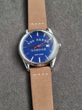 Ted baker Brown Leather Strap Blue Dial 40mm Dial Quartz Watch