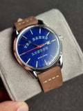 Ted baker Brown Leather Strap Blue Dial 40mm Dial Quartz Watch