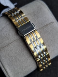 Ted Baker Women's Quartz Stainless Steel Strap Golden 14 Casual Watch  Gold/Silver 34mm