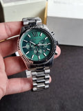 Michael Kors Lexington Chronograph Stainless Steel Watch MK9152