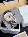 Michael Kors Slim Runway Women's Watch, Stainless Steel Bracelet Watch for Women mk4735