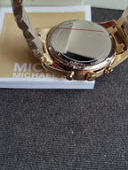Michael Kors Lexington Men's Watch, Stainless Steel Bracelet Watch for Men mk9153 (WITHOUT TAG)