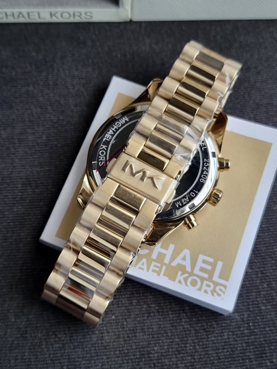 Michael Kors Lexington Men's Watch, Stainless Steel Bracelet Watch for Men mk9153 (WITHOUT TAG)