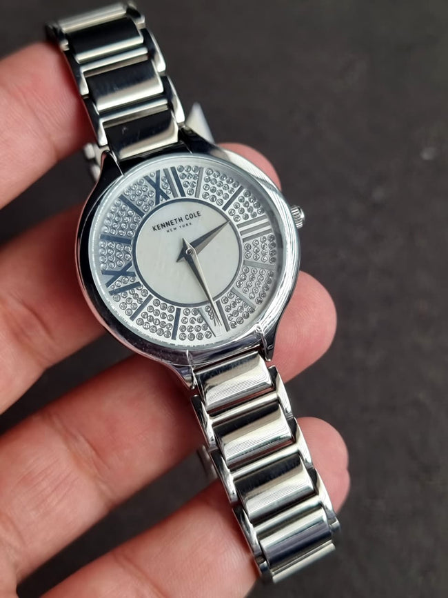 Kenneth Cole Ladies Silver Watch KC51054001 Hover Image