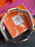 Tory Burch TBW1077 Eleanor Gold Stainless Steel Bracelet Watch Pink Dial