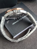 A|X Armani Exchange Dive-Inspired Sports Watch for Men with Stainless Steel