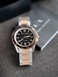 A|X Armani Exchange Dive-Inspired Sports Watch for Men with Stainless Steel