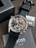 Hugo Boss Globetrotter Analog Gray Dial Men's Watch-1513931