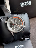 Hugo Boss Globetrotter Analog Gray Dial Men's Watch-1513931