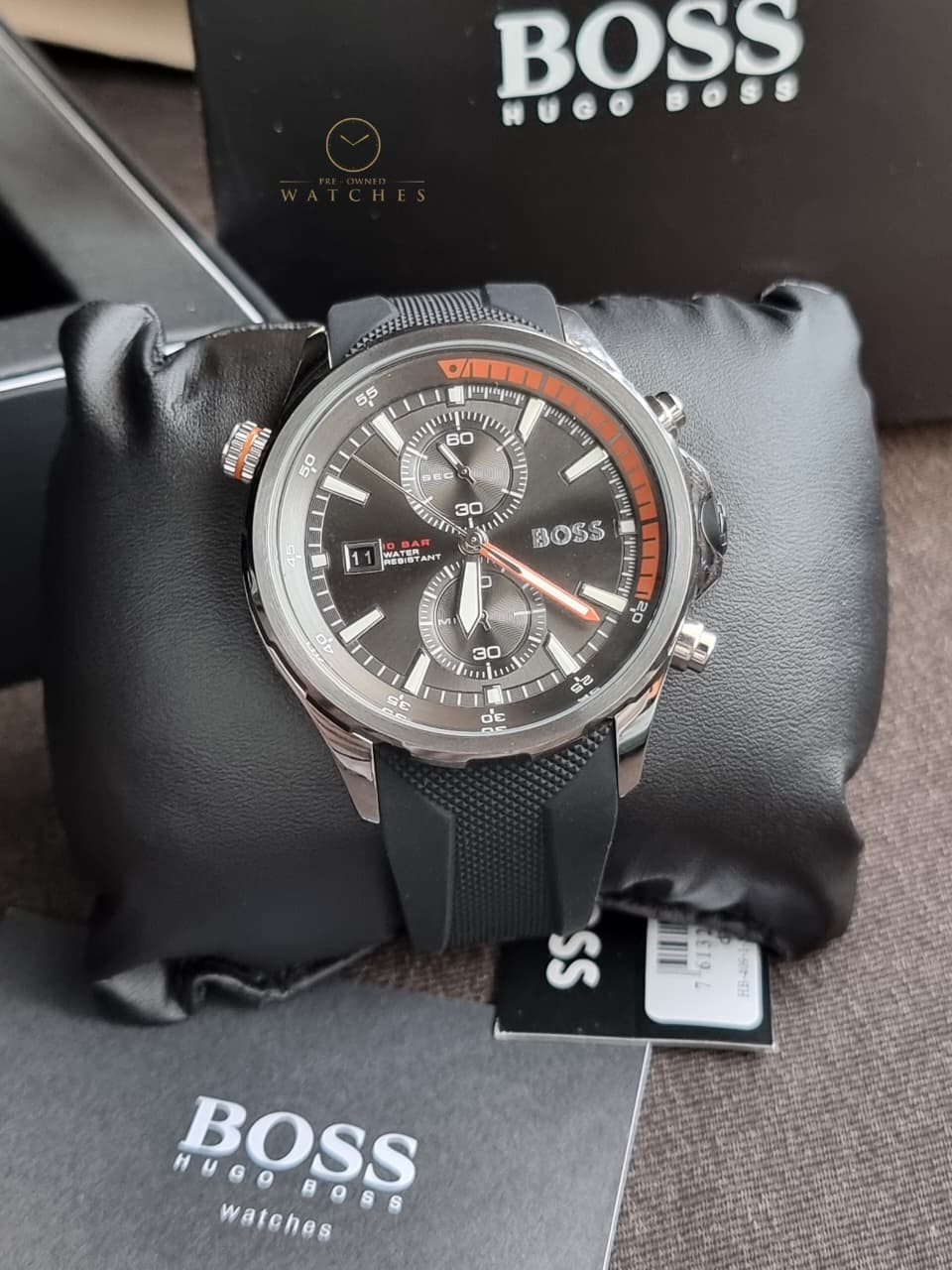 Hugo Boss Globetrotter Analog Gray Dial Men's Watch-1513931