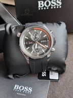 Hugo Boss Globetrotter Analog Gray Dial Men's Watch-1513931