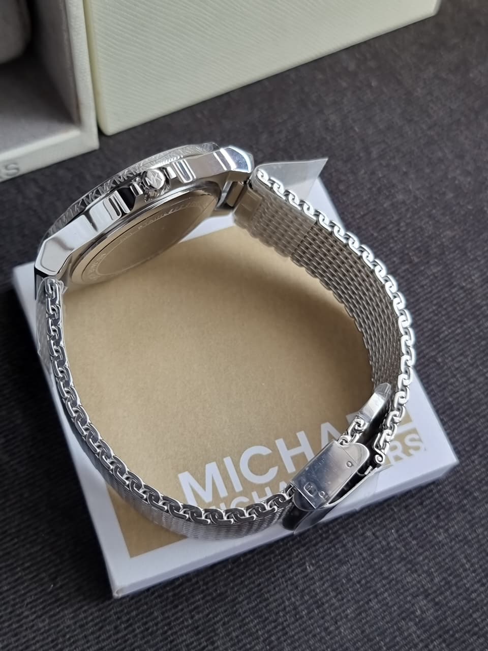 Michael Kors Women’s Quartz Silver Stainless Steel Silver Dial 37mm Watch MK7337